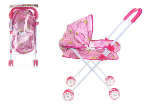 Современная гондола-коляска для кукол, серая цена и информация | Игрушки для девочек | kaup24.ee