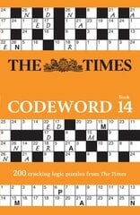 Times Codeword 14: 200 Cracking Logic Puzzles цена и информация | Книги о питании и здоровом образе жизни | kaup24.ee