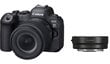 Canon EOS R6 Mark II + RF 24-105mm F4-7.1 IS STM + Mount Adapter EF-EOS R цена и информация | Fotoaparaadid | kaup24.ee