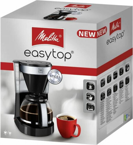 Melitta Easytop 1023-04 BK цена и информация | Kohvimasinad | kaup24.ee