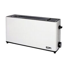 Тостер EDM White Design Белый 900 W цена и информация | Тостеры | kaup24.ee