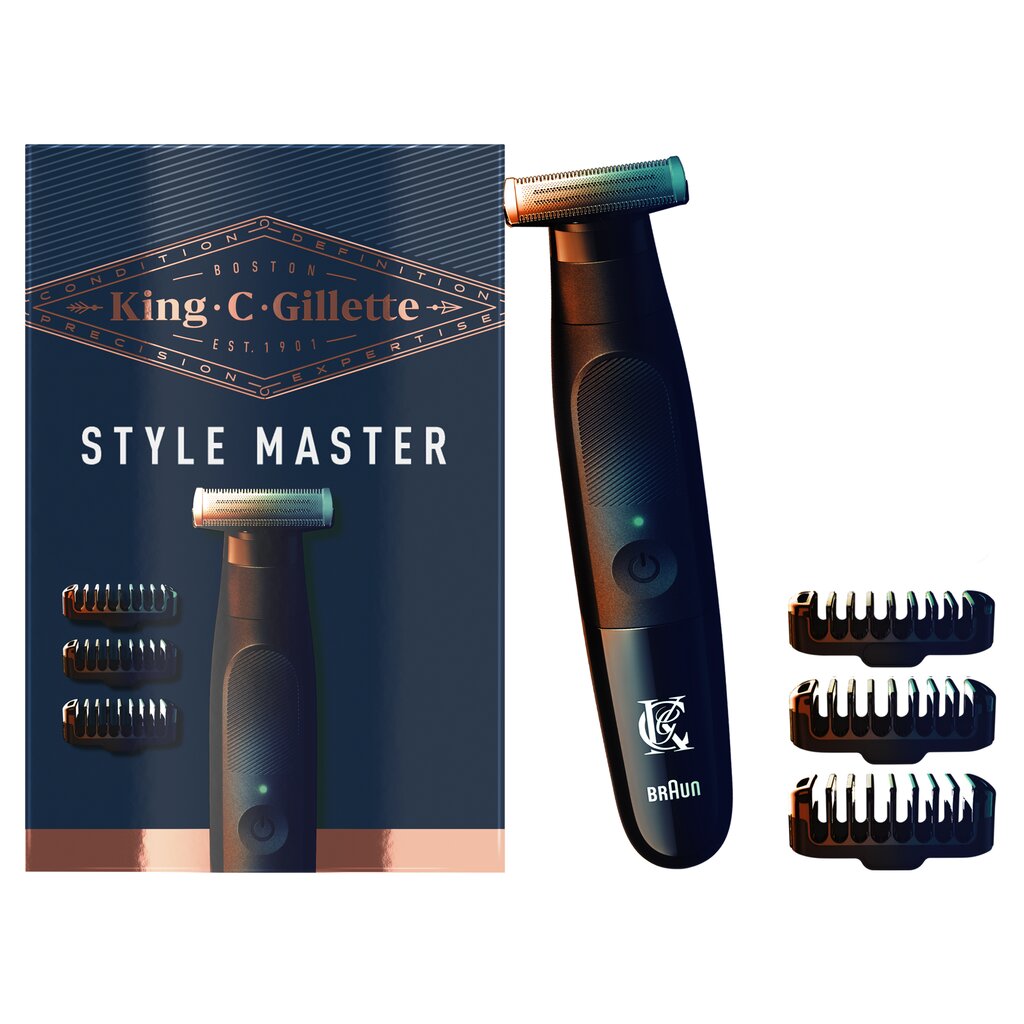 King C Gillette Style Master Raseerija 1up цена и информация | Pardlid | kaup24.ee