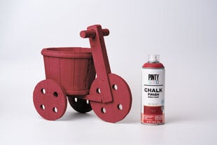 Матовая аэрозольная краска на водной основе Red Velvet CHALK PintyPlus 400ml цена и информация | Краска | kaup24.ee