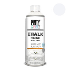 Матовая аэрозольная краска на водной основе Broken White CHALK PintyPlus 400ml цена и информация | Краска | kaup24.ee