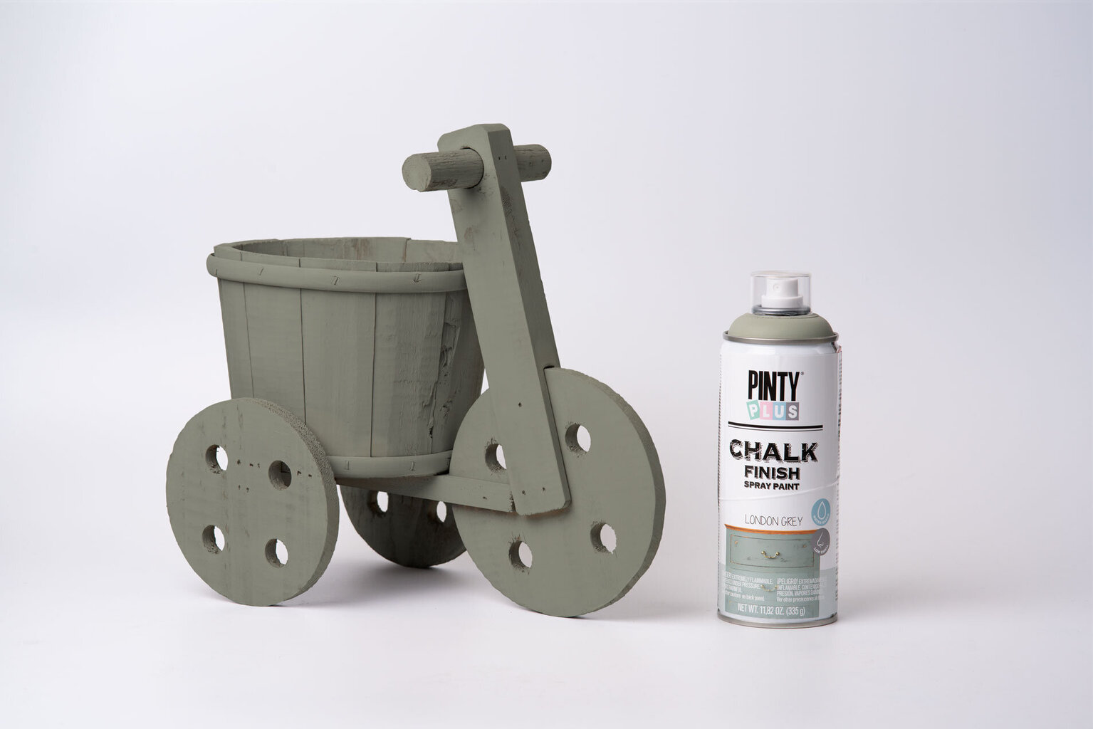 Veepõhine aerosool värv matt London Grey Chalk PintyPlus, 400 ml hind ja info | Värvid | kaup24.ee