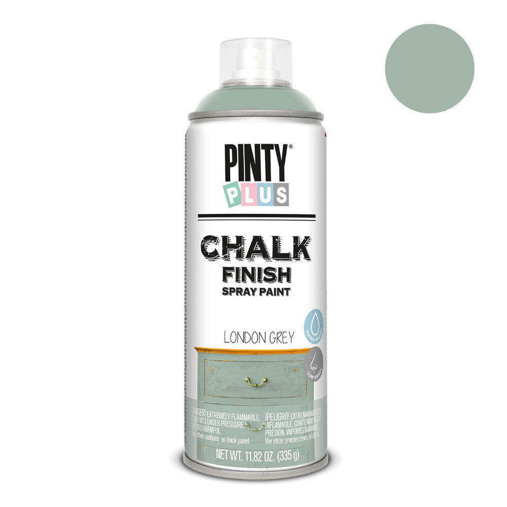 Veepõhine aerosool värv matt London Grey Chalk PintyPlus, 400 ml hind ja info | Värvid | kaup24.ee