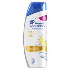 Шампунь против перхоти Head & Shoulders Citrus Fresh, 400 мл цена и информация | Шампуни | kaup24.ee