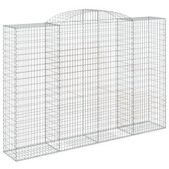 vidaXL kaarekujulised gabioonkorvid 6 tk, 300x50x200/220 cm, raud hind ja info | Aiad ja tarvikud | kaup24.ee