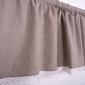 Looduslik linane kardin koos pitsiga Valance natur, 140x70 cm цена и информация | Kardinad | kaup24.ee