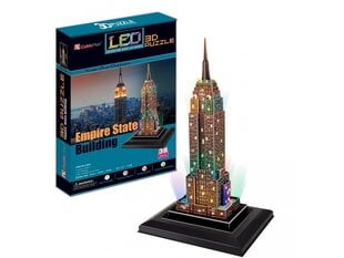 3D puzzle CubicFun, Empire State Building hind ja info | Pusled | kaup24.ee