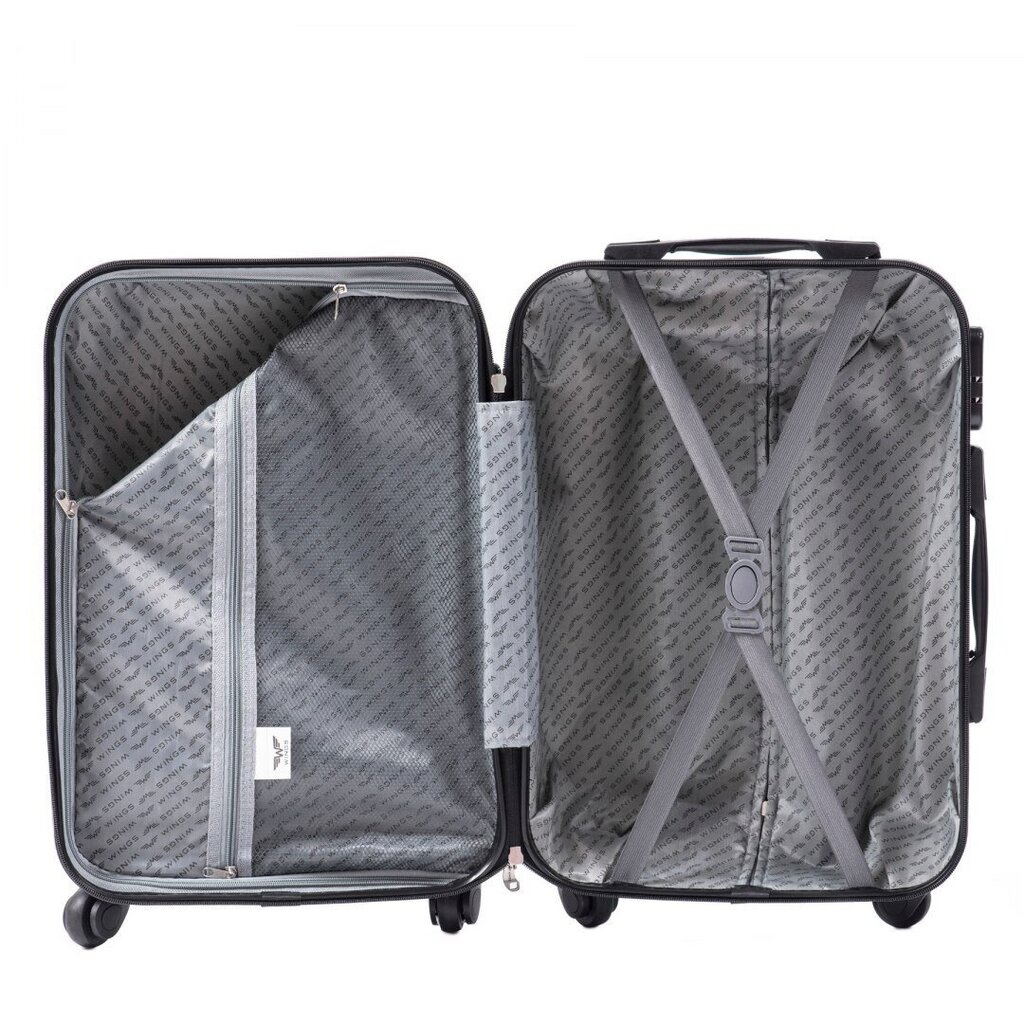 Väike kohver Wings KD01 suurus XS kollane hind ja info | Kohvrid, reisikotid | kaup24.ee