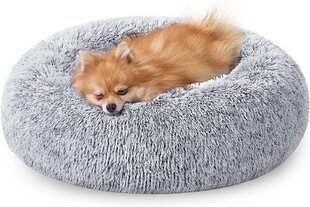 Лежак для собак Feandrea 60x60x20, серый цена и информация | Лежаки, домики | kaup24.ee