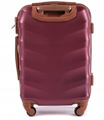 Среднего размера чемодан Wings BS402, размер M, бордовый (WINE RED) цена и информация | Чемоданы, дорожные сумки | kaup24.ee