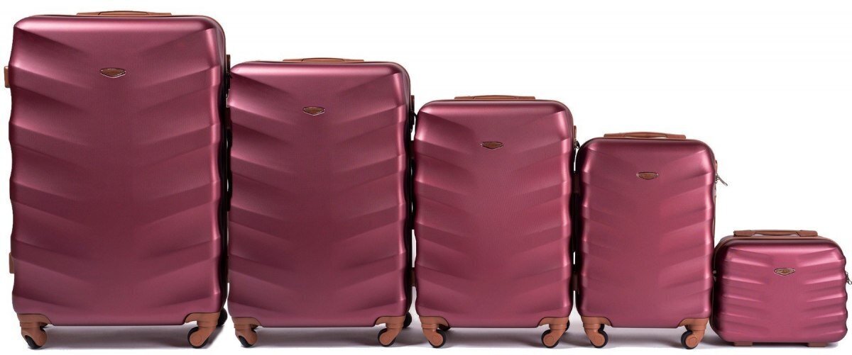 Suur kohver Wings 402 suurus L Burgundia hind ja info | Kohvrid, reisikotid | kaup24.ee
