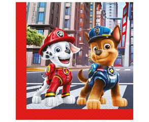 Ühekordsete lauanõude komplekt 16 inimesele Paw Patrol hind ja info | Ühekordsed nõud | kaup24.ee