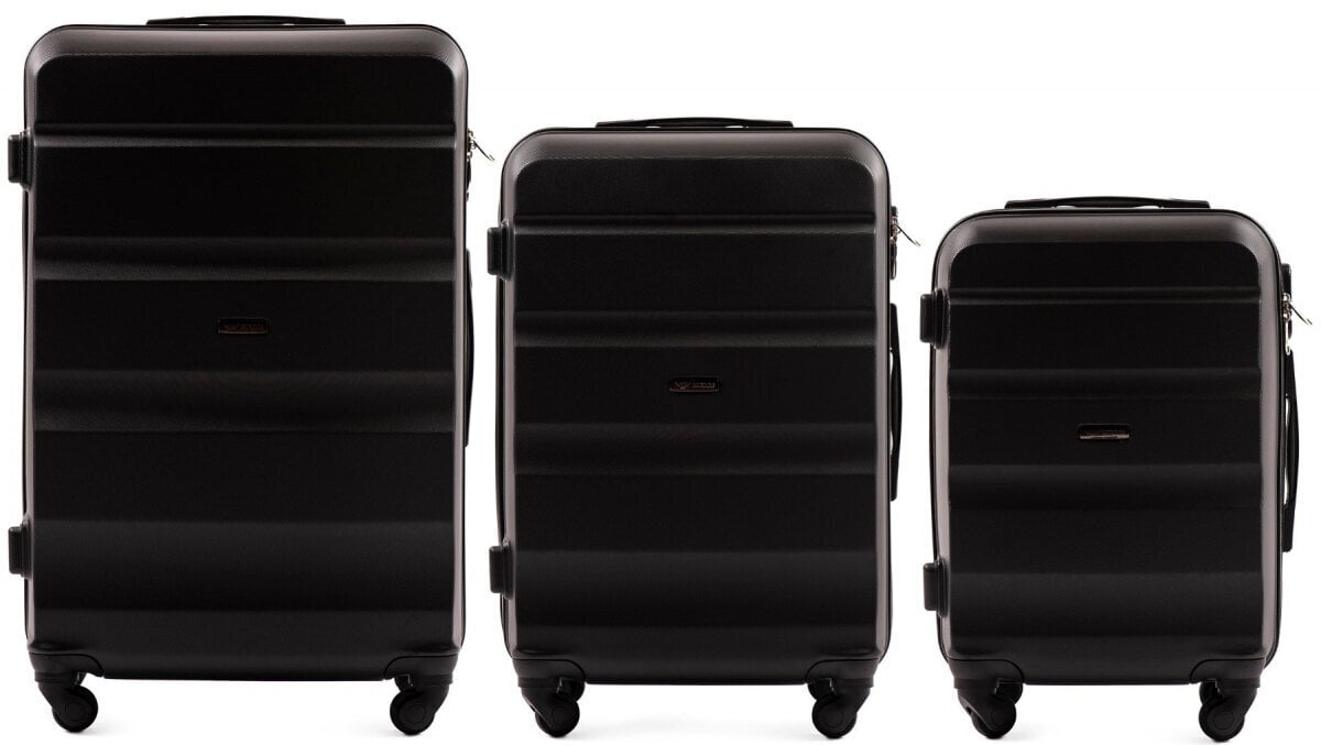 Väike kohver Wings AT01 suurus S must цена и информация | Kohvrid, reisikotid | kaup24.ee