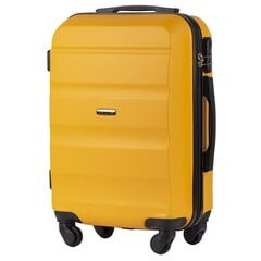 Väike kohver Wings AT01 suurus S kollane цена и информация | Чемоданы, дорожные сумки | kaup24.ee