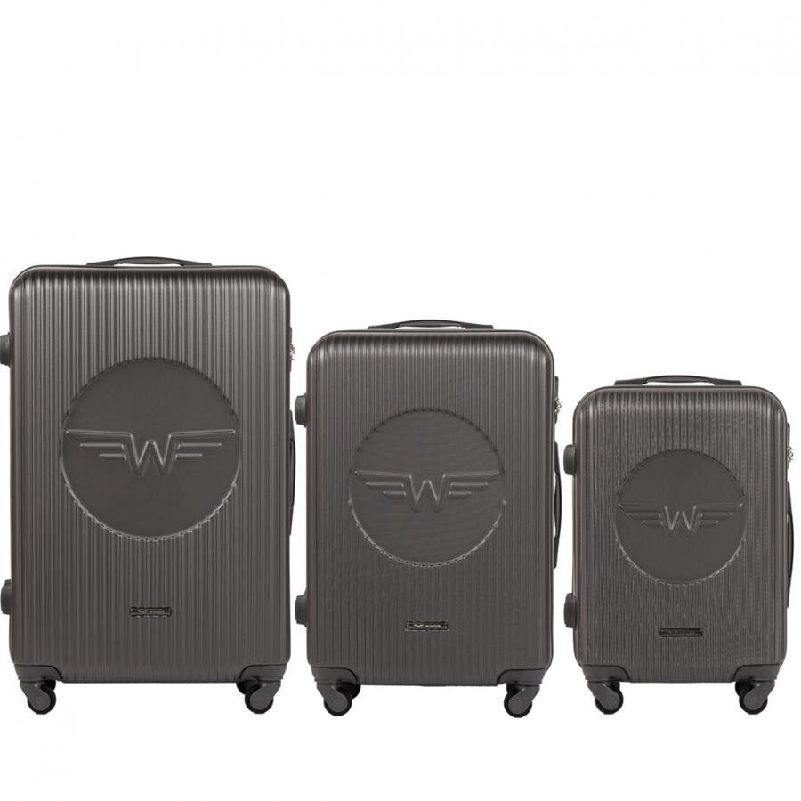 Keskmine kohver Wings SWL suurus M hall hind ja info | Kohvrid, reisikotid | kaup24.ee