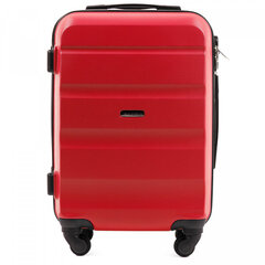 Väike kohver Wings AT01 suurus S punane (blood red) цена и информация | Чемоданы, дорожные сумки | kaup24.ee
