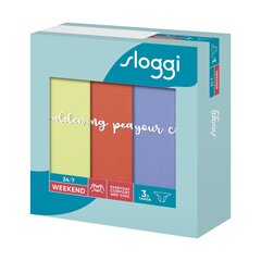 Aluspüksid Sloggi Weekend Tanga C3P, 3 tk цена и информация | Трусики | kaup24.ee