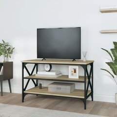 vidaXL tv-alus, Sonoma tamm, 80 x 40 x 50 cm, tehispuit hind ja info | Diivanilauad | kaup24.ee