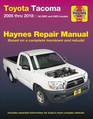 Toyota Tacoma 2006 Thru 2018 Haynes Repair Manual hind ja info | Reisiraamatud, reisijuhid | kaup24.ee