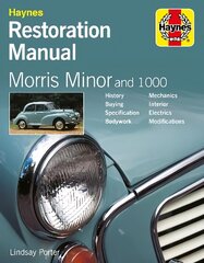 Morris Minor and 1000 Restoration Manual hind ja info | Reisiraamatud, reisijuhid | kaup24.ee
