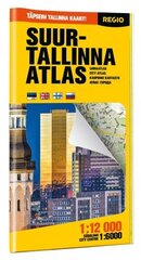 Regio Suur-Tallinna atlas hind ja info | Reisiraamatud, reisijuhid | kaup24.ee