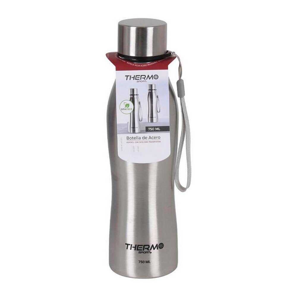 Termopudel ThermoSport Steel (750 ml) цена и информация | Joogipudelid | kaup24.ee