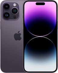 Apple iPhone 14 Pro Max 128GB Deep Purple MQ9T3YC/A hind ja info | Telefonid | kaup24.ee