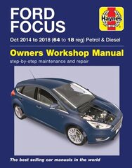 Ford Focus petrol & diesel (Oct '14-'18) 64 to 18 цена и информация | Путеводители, путешествия | kaup24.ee