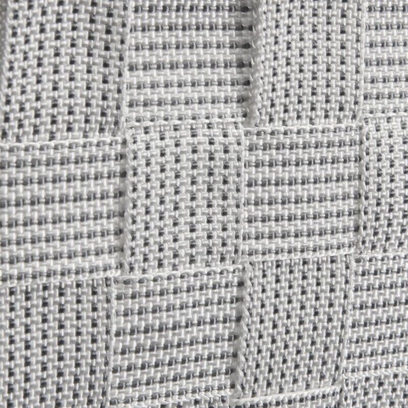 Universaalne korv Valge Tekstiil (20 x 15 x 30 cm) hind ja info | Hoiukastid ja -korvid | kaup24.ee