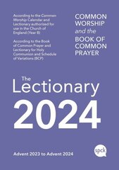 Common Worship Lectionary 2024 hind ja info | Entsüklopeediad, teatmeteosed | kaup24.ee