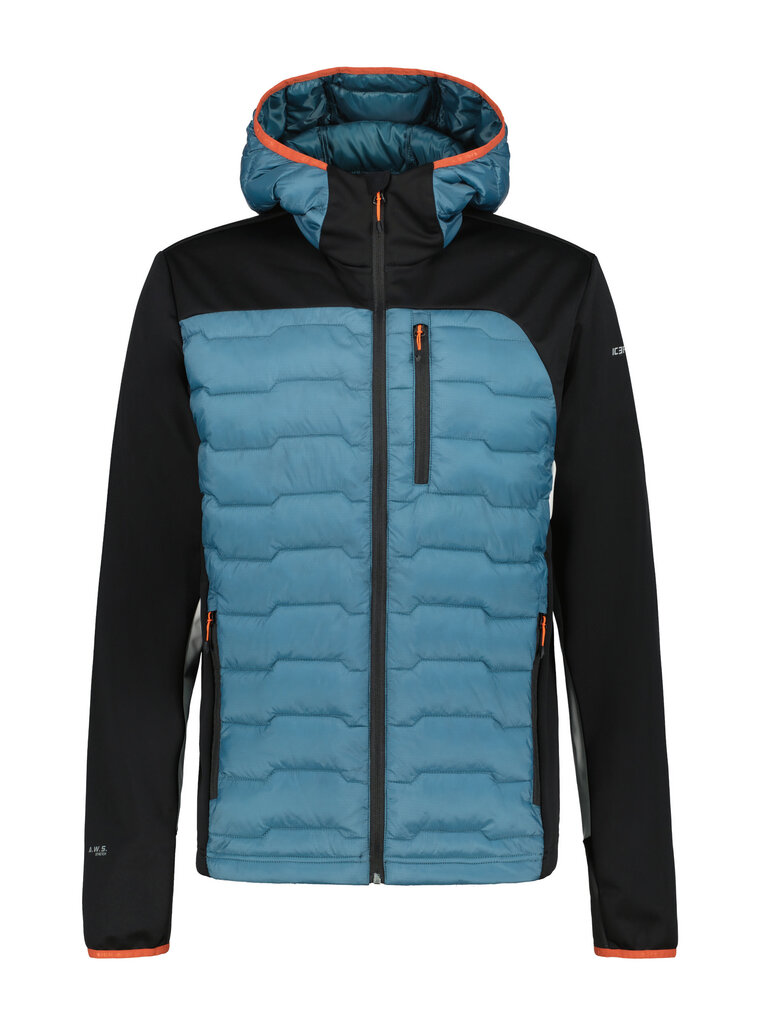 Icepeak meeste soojustatud softshell BYHALIA mereroheline-must hind ja info | Meeste joped | kaup24.ee