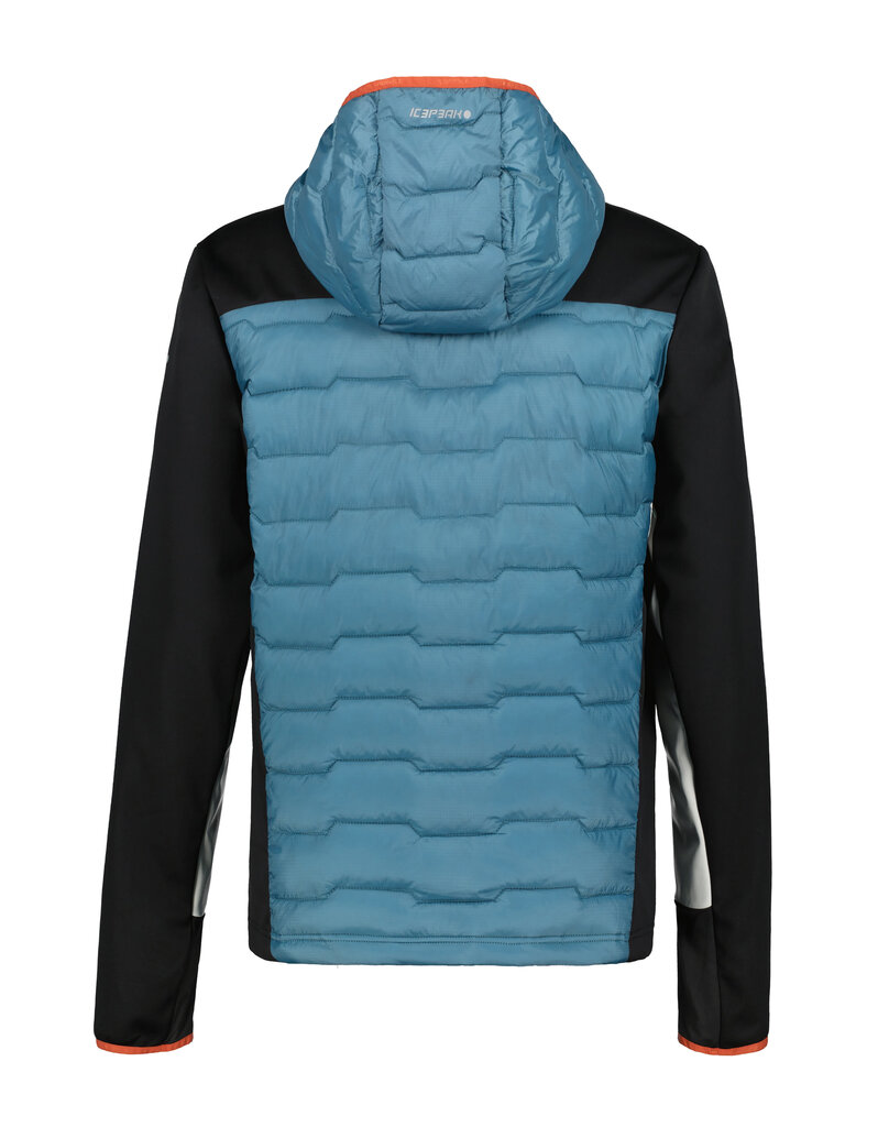 Icepeak meeste soojustatud softshell BYHALIA mereroheline-must hind ja info | Meeste joped | kaup24.ee