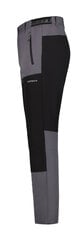 Мужские повседневные брюки Icepeak BELGRADE, темно-серый черный цвет цена и информация | Мужские брюки | kaup24.ee