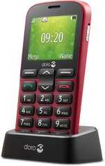 Doro 1380, красный цена и информация | Мобильные телефоны | kaup24.ee