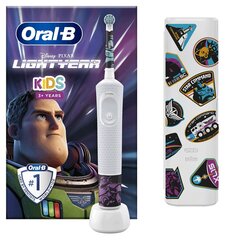 Elektriline hambahari Oral-B D100 Kids Lightyear hind ja info | Elektrilised hambaharjad | kaup24.ee