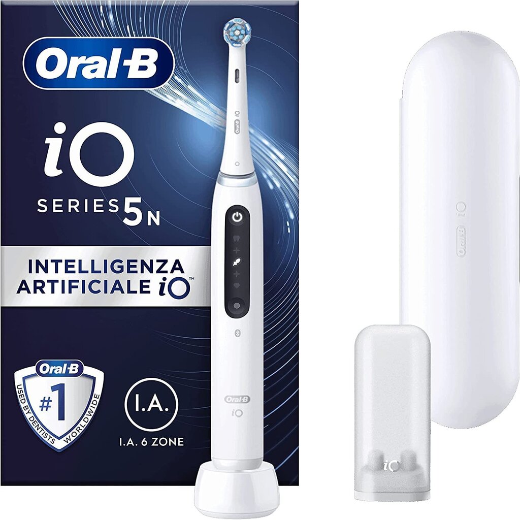 Elektriline hambahari Oral-B iO 5n White hind ja info | Elektrilised hambaharjad | kaup24.ee