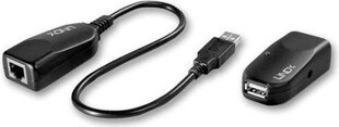 Adapter Lindy 42693 RJ-45/USB hind ja info | USB jagajad, adapterid | kaup24.ee