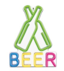 Neoondekoor Plexi Led Beer, mitmevärviline FPNE08 hind ja info | Seinavalgustid | kaup24.ee