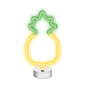 Neoon LED dekoor alusel Pineapple, kollane-roheline NNE05 hind ja info | Laualambid | kaup24.ee