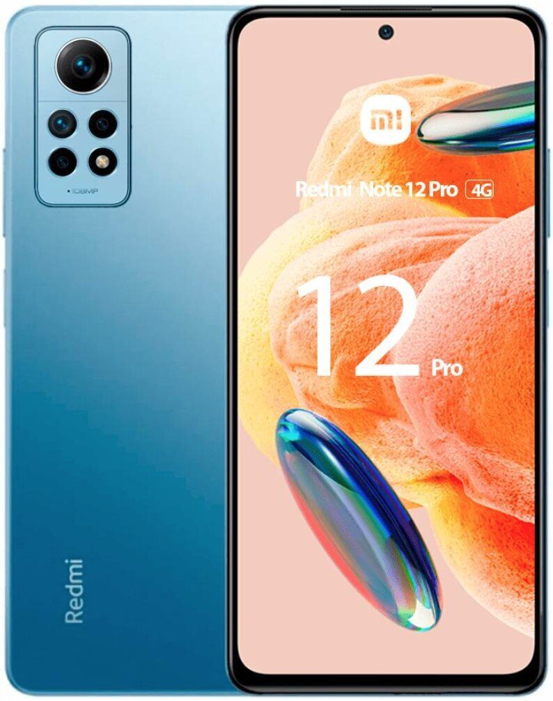 Xiaomi Redmi Note 12 Pro 8/256GB Glacier Blue MZB0DFBEU цена и информация | Telefonid | kaup24.ee