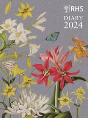 RHS Desk Diary 2024 hind ja info | Aiandusraamatud | kaup24.ee