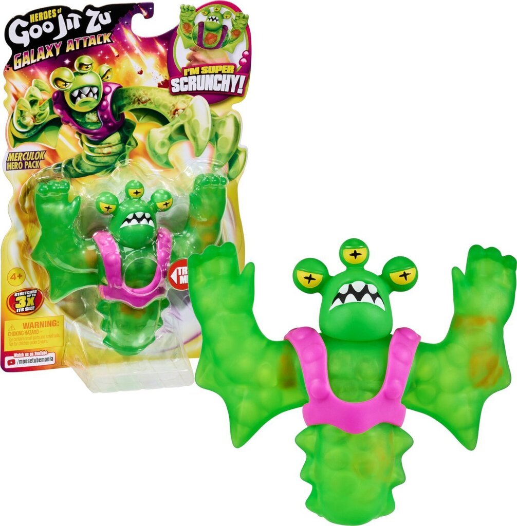 Heroes of Goo Jit Zu Galaxy Attack - Super Scrunchy Merculok Hero Pack