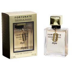 Fortunate Style For Men Edt meestele 50 ml цена и информация | Мужские духи | kaup24.ee