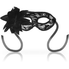 OHMAMA MASKS LACE EYEMASK AND FLOWER - BLACK цена и информация | БДСМ и фетиш | kaup24.ee