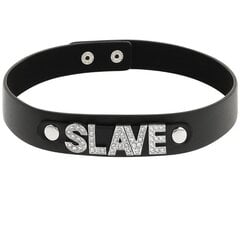 COQUETTE CHOKER VEGAN LEATHER - SLAVE цена и информация | БДСМ и фетиш | kaup24.ee