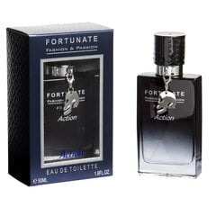 Parfümeeria meestele Fortunate Action For Men EDT 50 ml цена и информация | Мужские духи | kaup24.ee