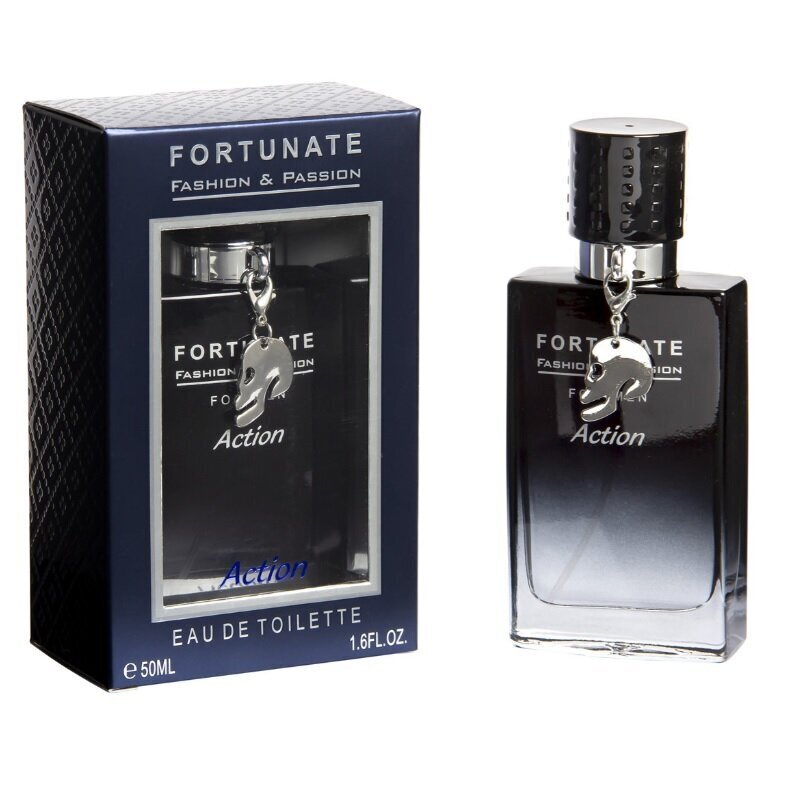 Parfümeeria meestele Fortunate Action For Men EDT 50 ml hind ja info | Meeste parfüümid | kaup24.ee